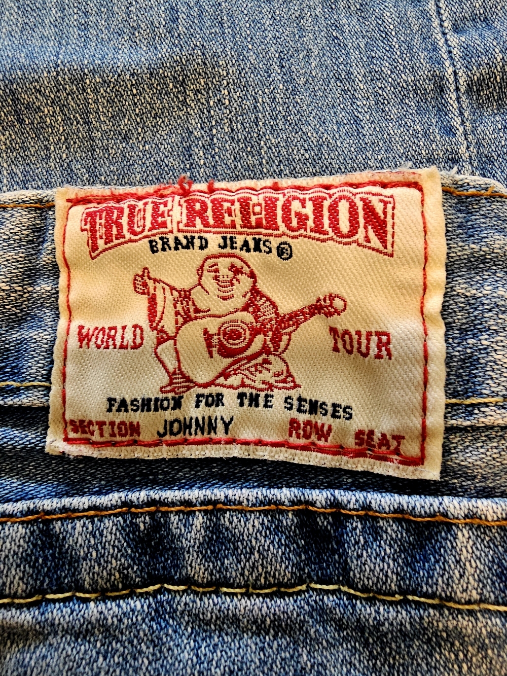 ๐งโโ๏ธโจ TRUE RELIGION FAIRYCORE Y2K VINTAGE JEANS โ EXTREMELY RARE Size 27 - Picture 5 of 15